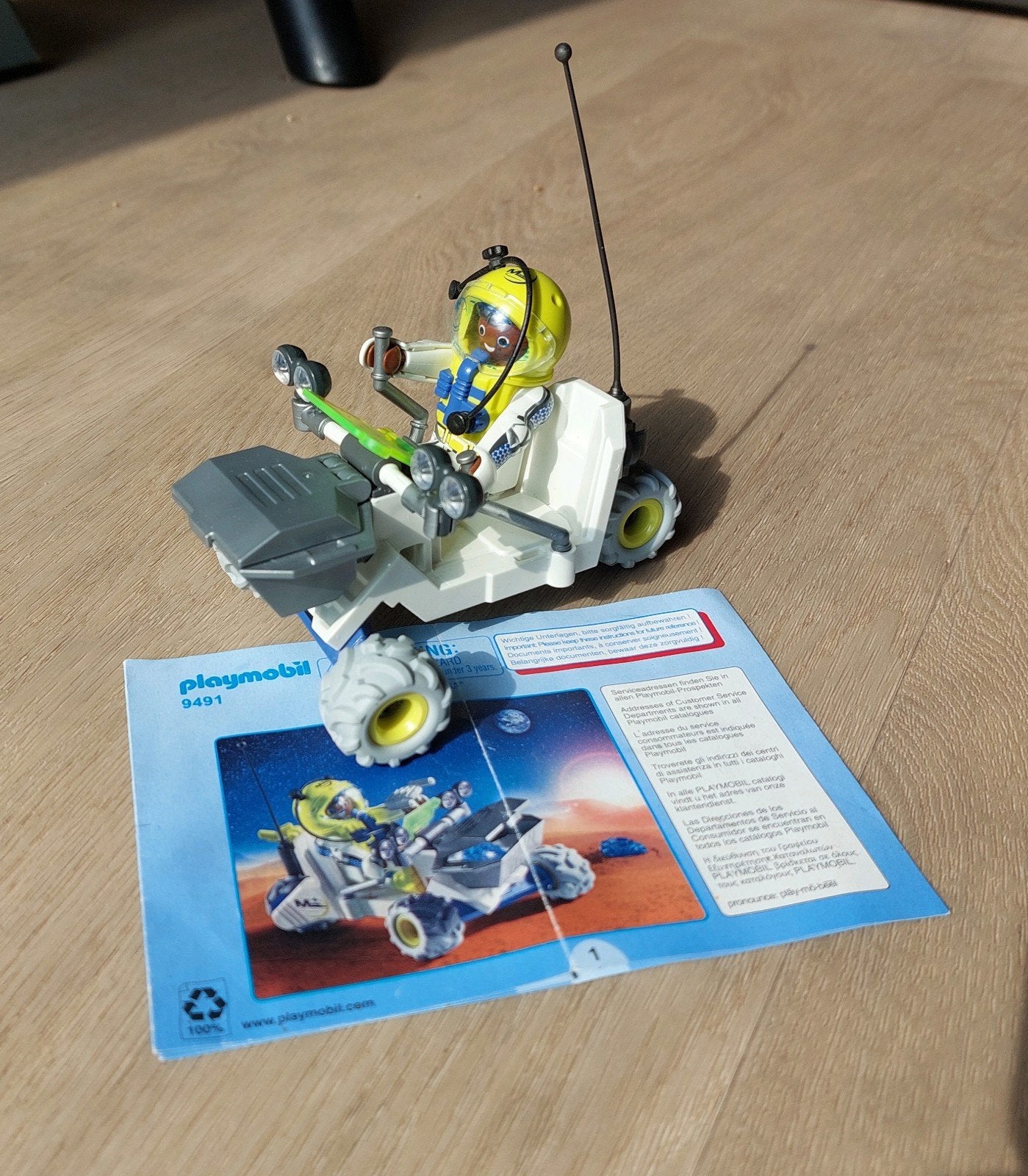 Playmobil Mars-trike – 9491, Ophalen, Zo goed als nieuw, Voertuig