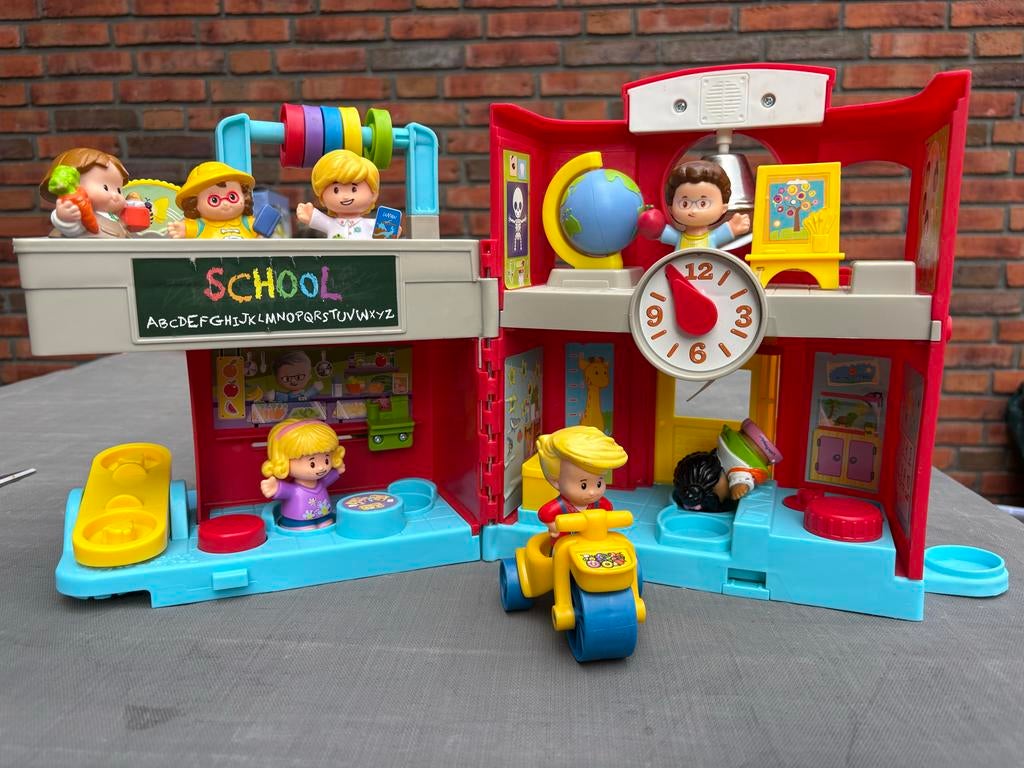 Fisher-Price Little People Schooltje met figuren, Ophalen, Gebruikt, Jongen of Meisje