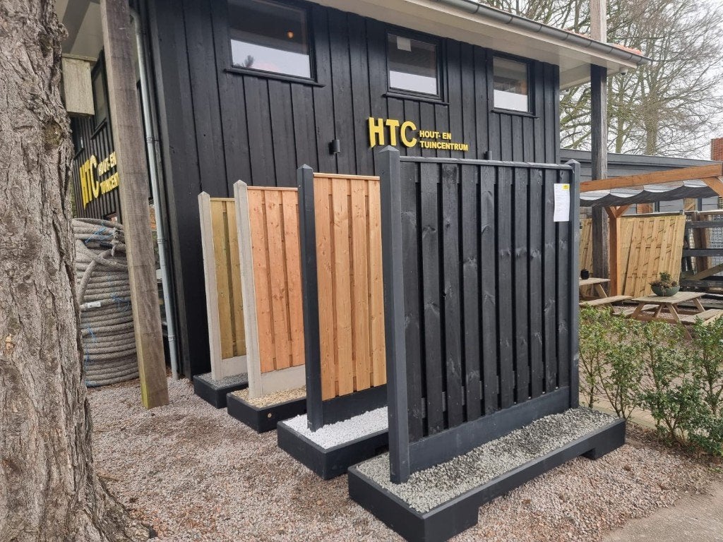 Betonschutting met geïmpregneerde schermen vanaf €70 per m1, Tuin en Terras, Ophalen, 1 tot 2 meter, Minder dan 3 meter, Nieuw