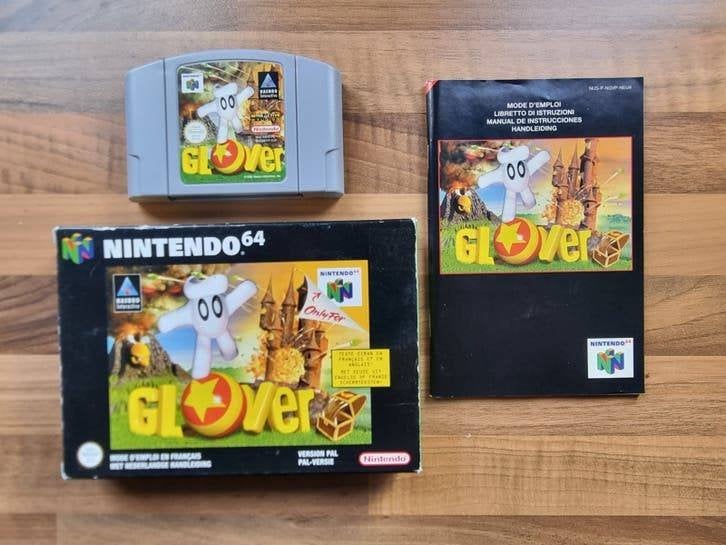 Glover | Compleet | Met Boxprotector, 1 speler, Ophalen of Verzenden, Zo goed als nieuw, Vanaf 3 jaar