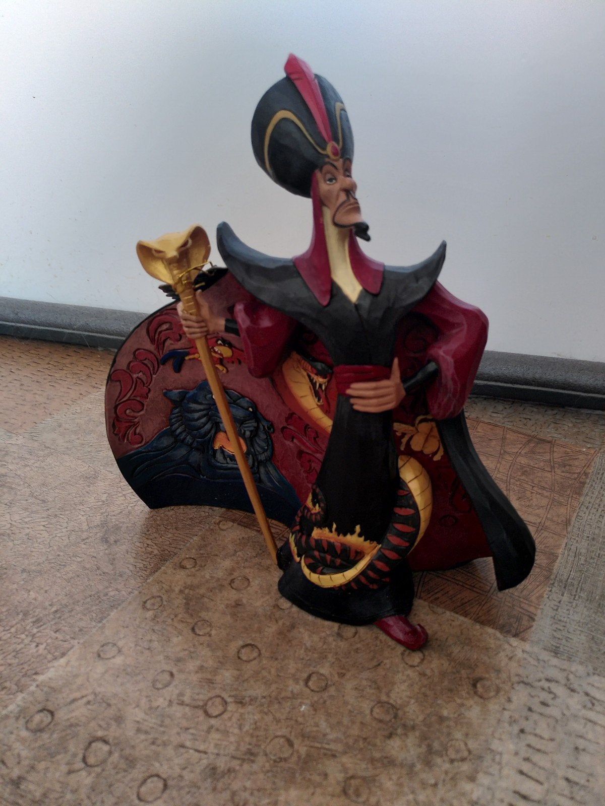 Disney Traditions, villainous viper, Jafar, Ophalen of Verzenden, Overige figuren, Nieuw, Beeldje of Figuurtje