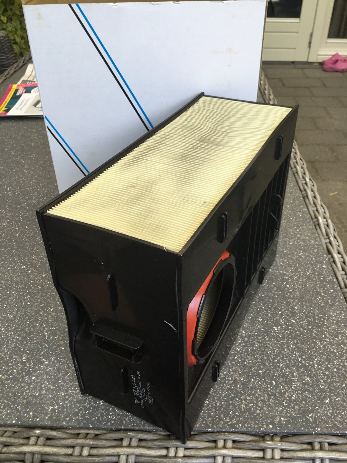 Luchtfilter voor Porsche Macan (95B.129.620), Ophalen of Verzenden, Gebruikt, Porsche
