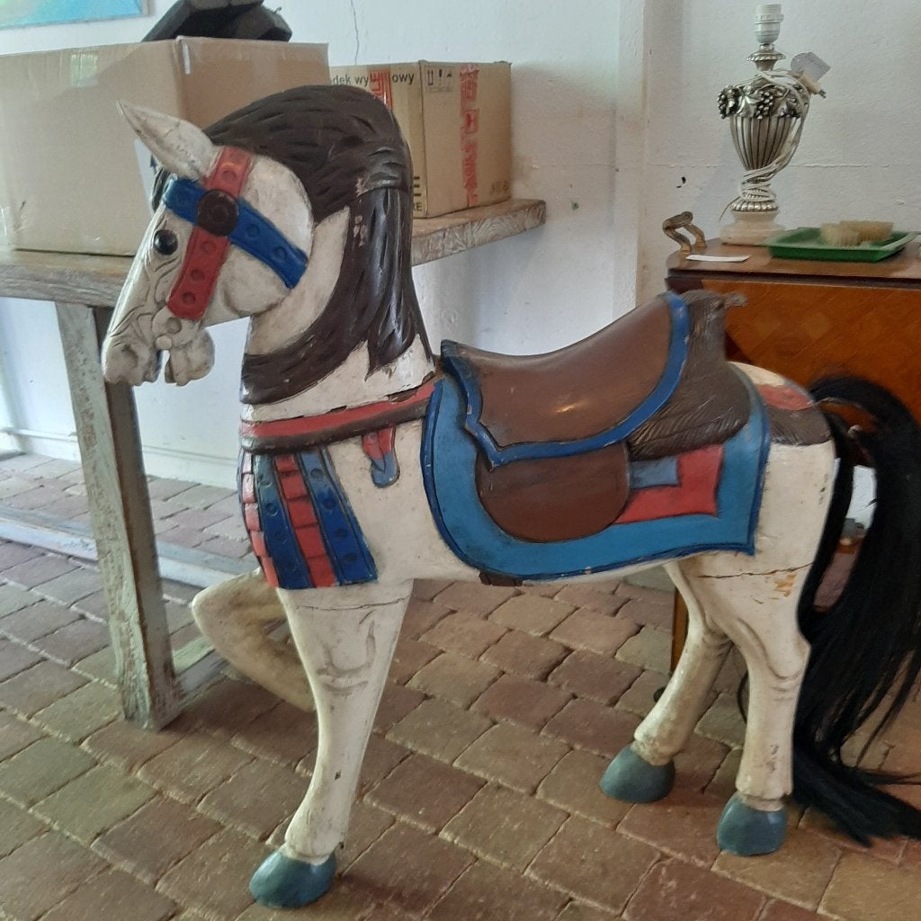 Houten carrouselpaard, Ophalen of Verzenden