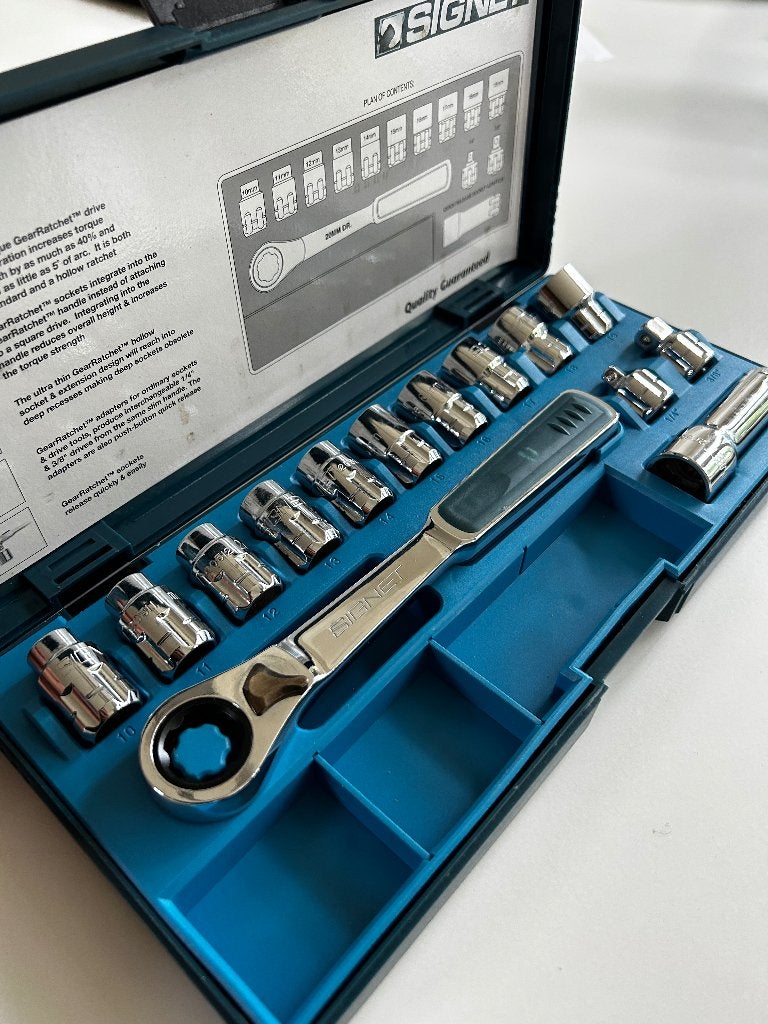 GEARWRENCH SIGNET Vortex/ open doppenset, 14DLG, Ophalen, Nieuw