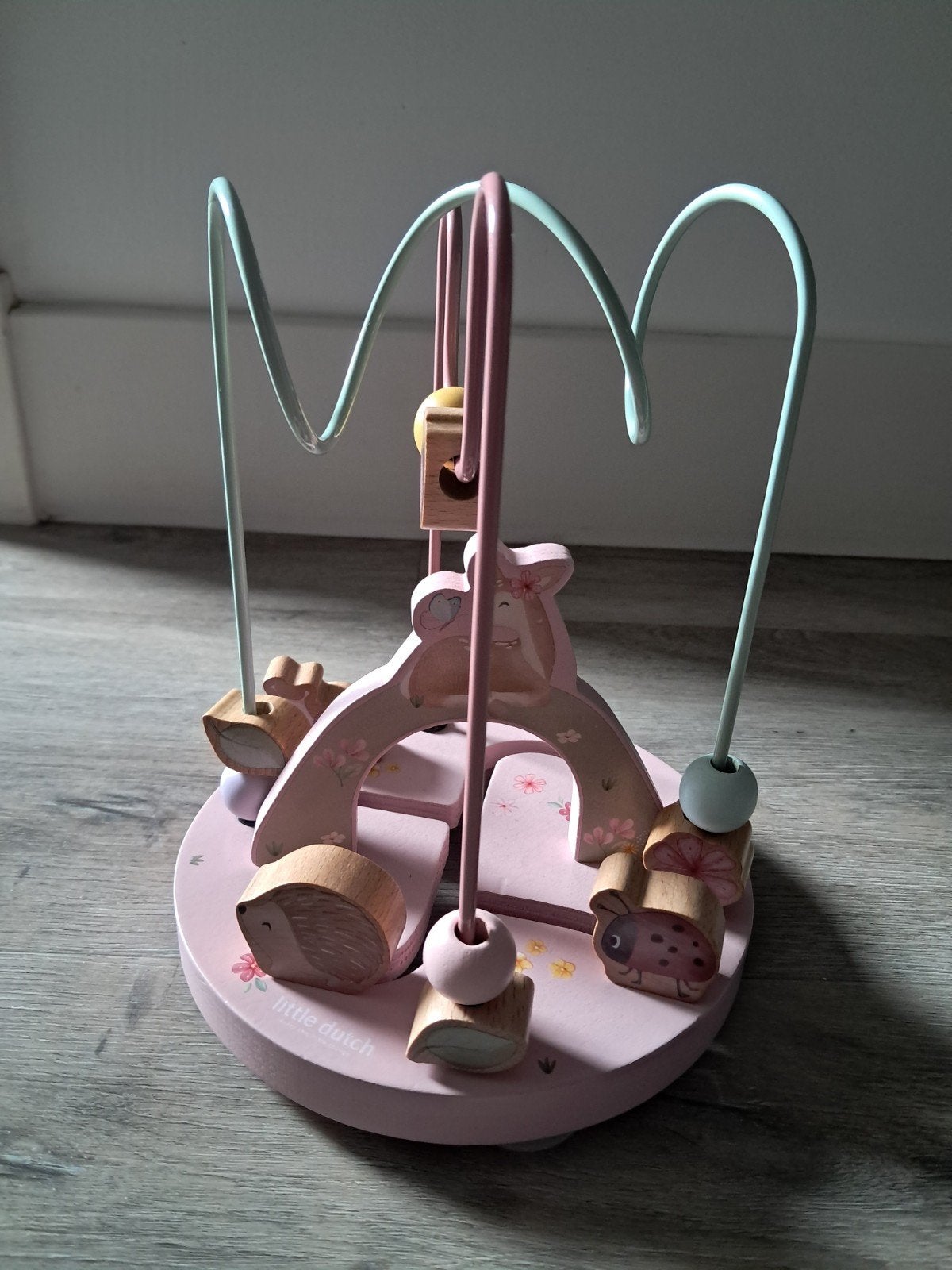 Little Dutch activiteiten spiraal roze - Als nieuw, Ophalen of Verzenden, Zo goed als nieuw, Puzzelen