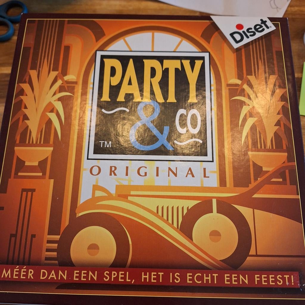 Party & Co Original Bordspel - Diset, Vijf spelers of meer, Ophalen of Verzenden, Gebruikt, Diset