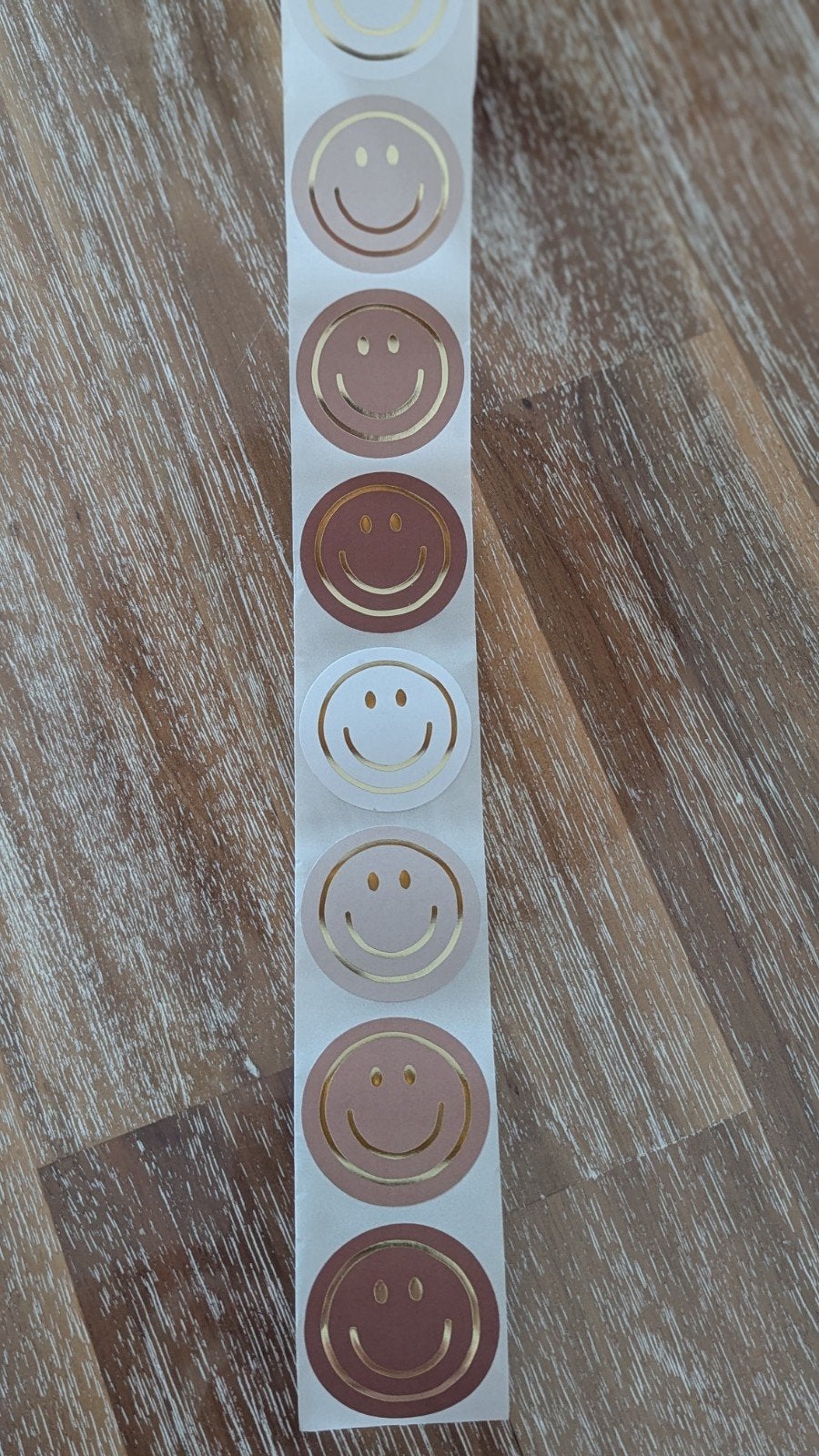 Stickers bruinti Smiley, Diversen, Cadeaupapier, Ophalen of Verzenden, Nieuw