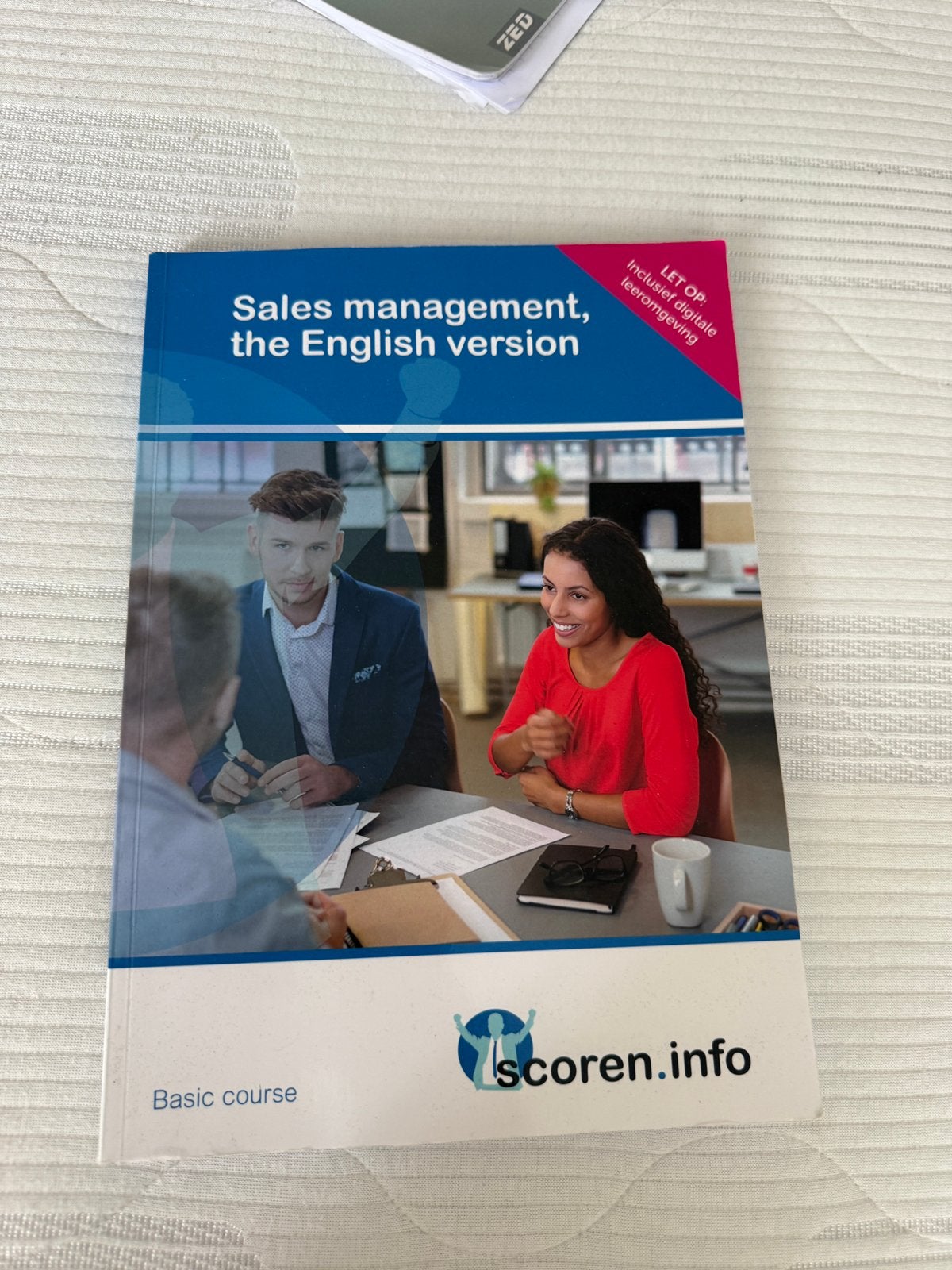 Salesmanagement | Engels, Verzenden, Zo goed als nieuw, Overige niveaus, Nederlands