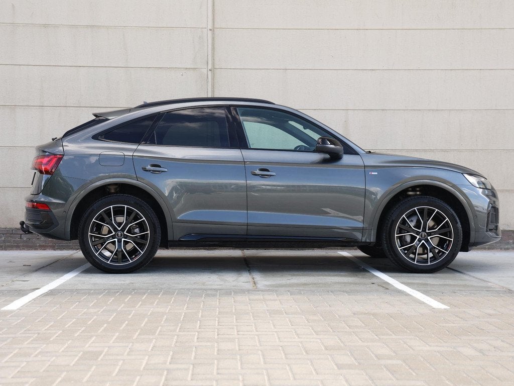 Audi Q5 Sportback 55 TFSI e S edition Competition | Pano | T, Auto's, Automaat, 14 kWh, Gebruikt, 4 cilinders