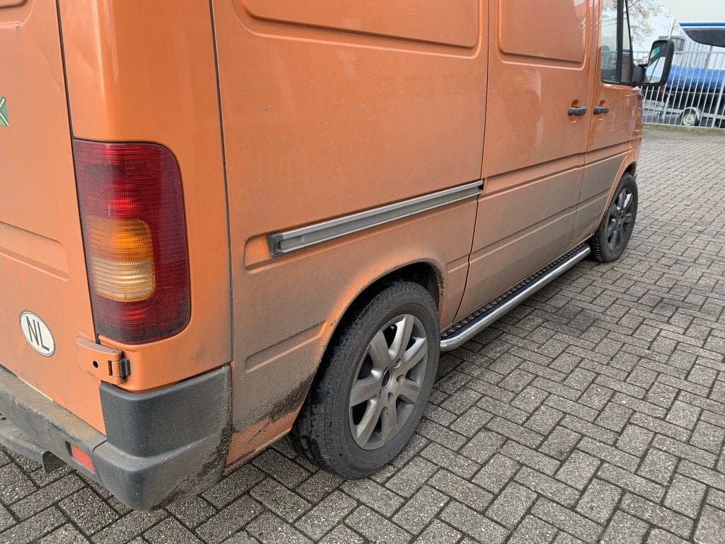 VW LT Sidebars met rvs trede, Niet ingevuld, Niet ingevuld, Niet ingevuld