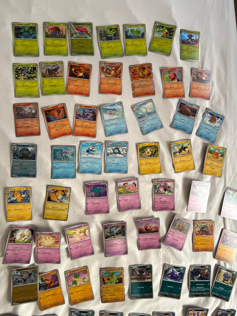 Pokémon kaarten  om phantasmal flames set compleet te maken, Ophalen, Gebruikt, Meerdere kaarten