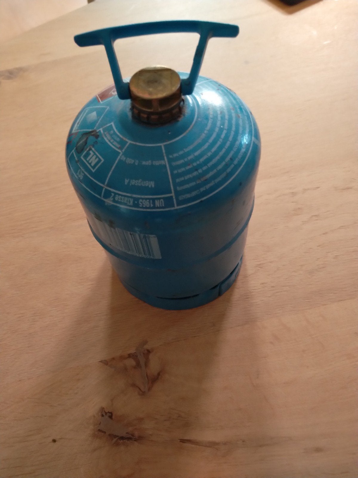 Kleine Campingaz gasfles 0,4 kg type 901, Ophalen, Gebruikt