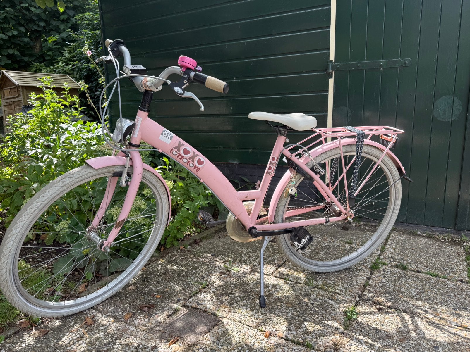 Meisjesfiets 26 inch, Fietsen en Brommers, Ophalen, Gebruikt, 26 inch of meer, Versnellingen