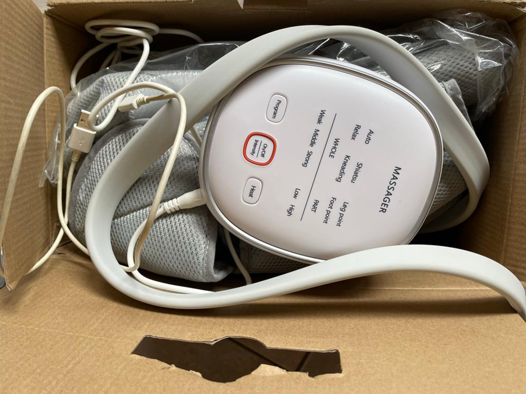Intelligente Luchtcompressie Massager met Warmtefunctie, Ophalen of Verzenden, Nieuw, Apparaat