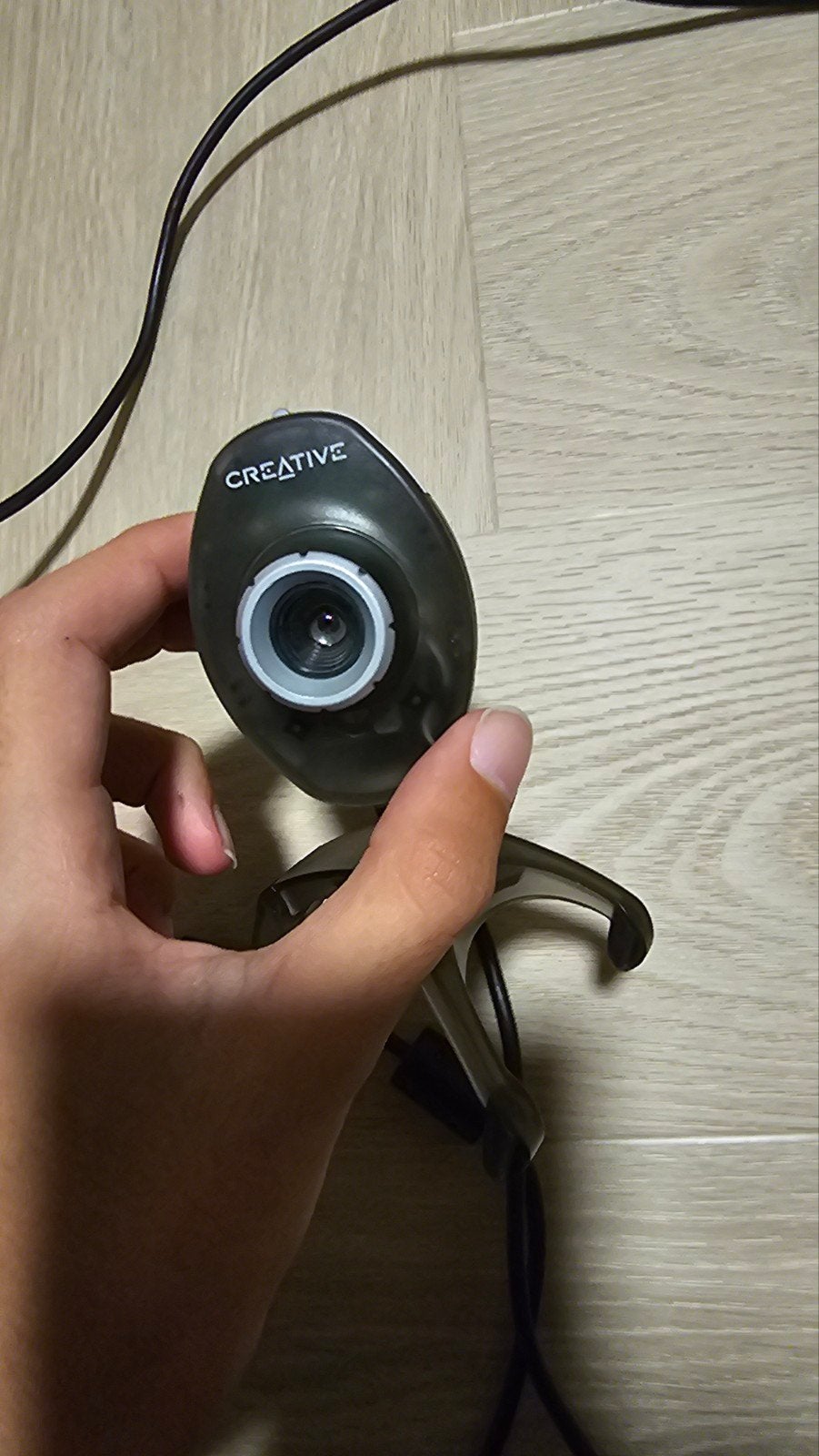 Creative PD1130 Webcam - Werkt goed, Computers en Software, Creative, Ophalen of Verzenden, Monitorclip, Bedraad
