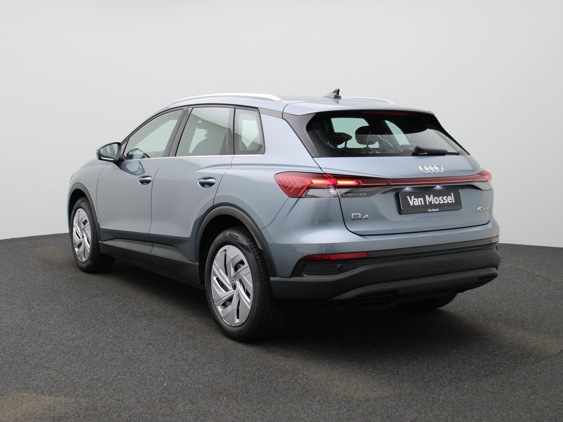 Audi Q4 e-tron 40 Edition 63 kWh | Climate control | Navigat, Auto's, Audi, Automaat, 12 maanden, Gebruikt, Blauw