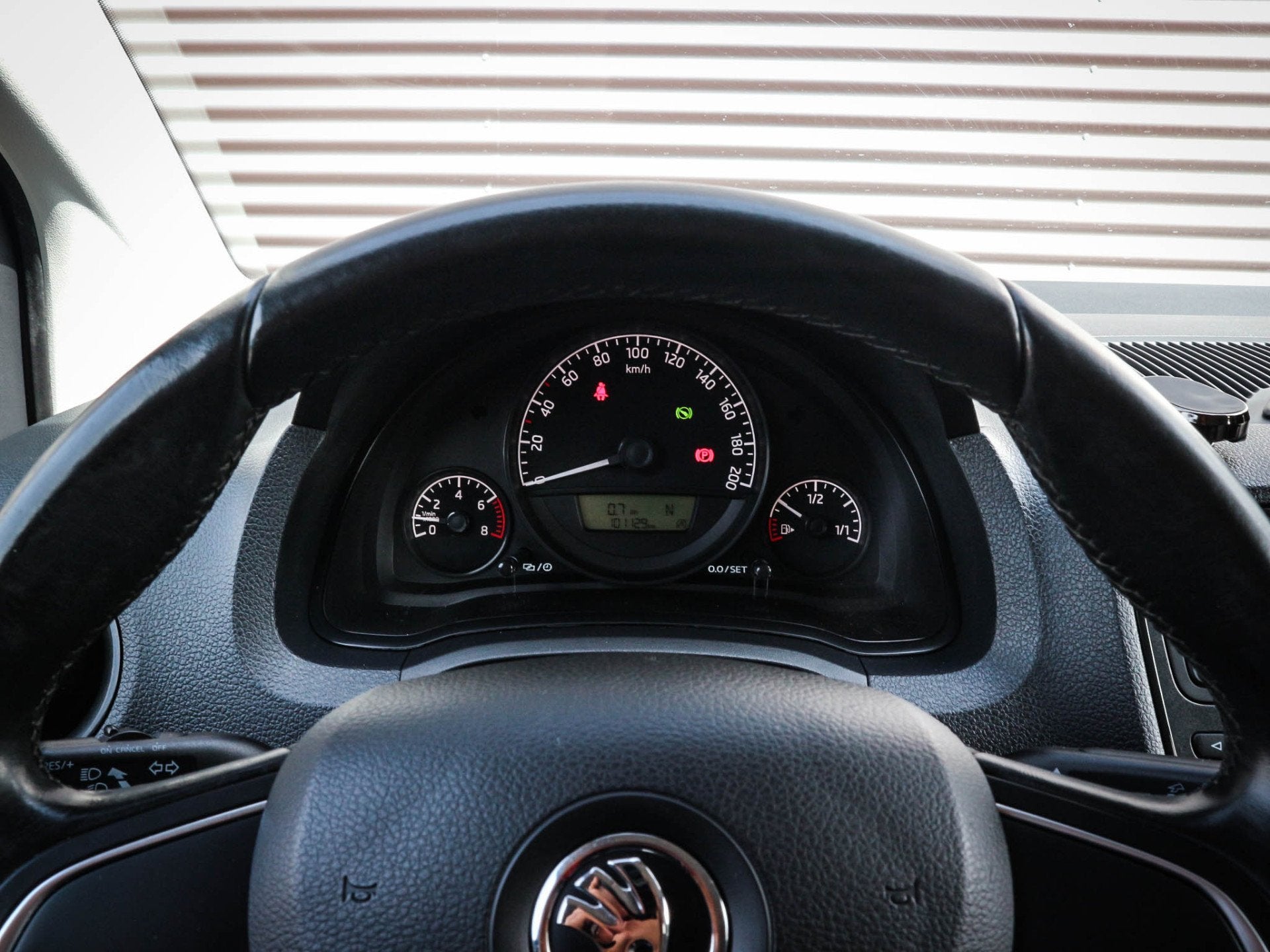 Skoda Citigo 1.0 Sprint Airco | Audio | Lichtmetaal | Trekha, Euro 5, Stof, Gebruikt, Zwart