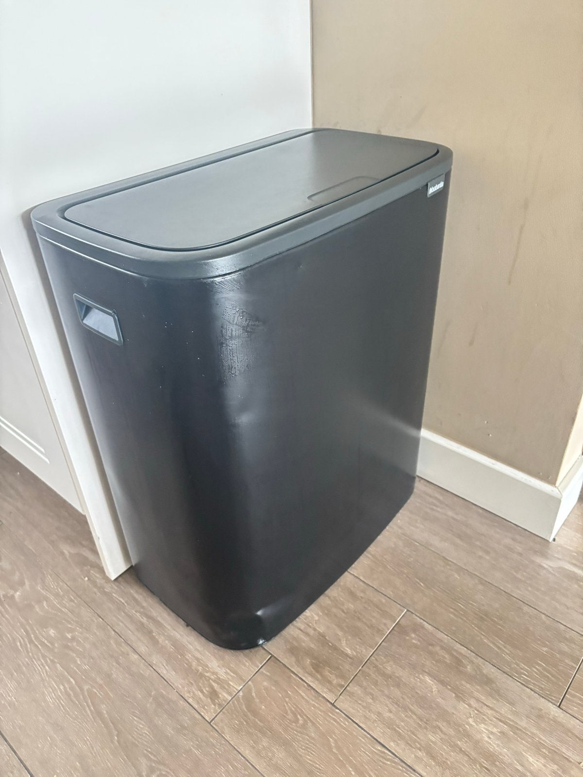 Brabantia Bo Touch Bin, Gebruikt, Ophalen of Verzenden, 30 tot 40 liter, 75 – 100