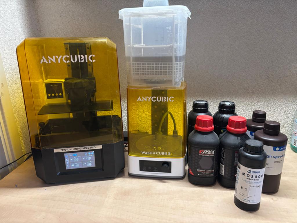 Anycubic Photon Mono M5s Pro 3D-printer met Wash & Cure, Computers en Software, 3D Printers, Ophalen, Zo goed als nieuw