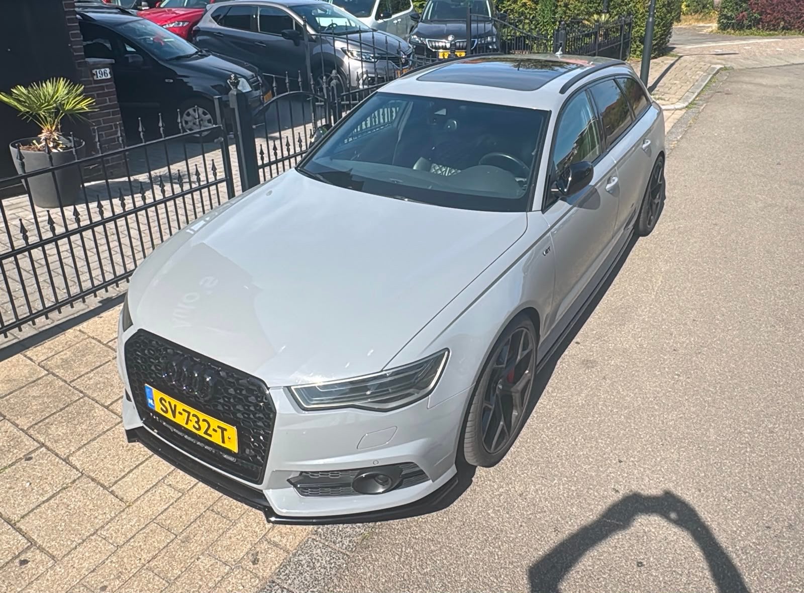 Audi 2015 nardo grijs V6 bi-turbo, Auto's, Audi, 1905 kg, 226 €/maand, Stationwagon, Diesel