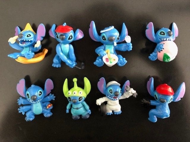 Nieuwe set met 8 Lilo & Stitch poppetjes / figuren, Ophalen of Verzenden, Nieuw
