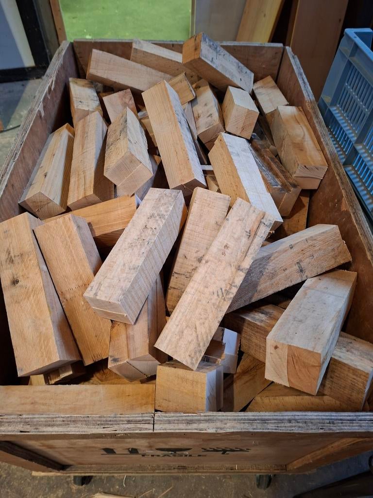 Schoon beukenhout, 25 cm lengte, vaste prijs., Tuin en Terras, Haardhout, Minder dan 3 m³, Ophalen of Verzenden