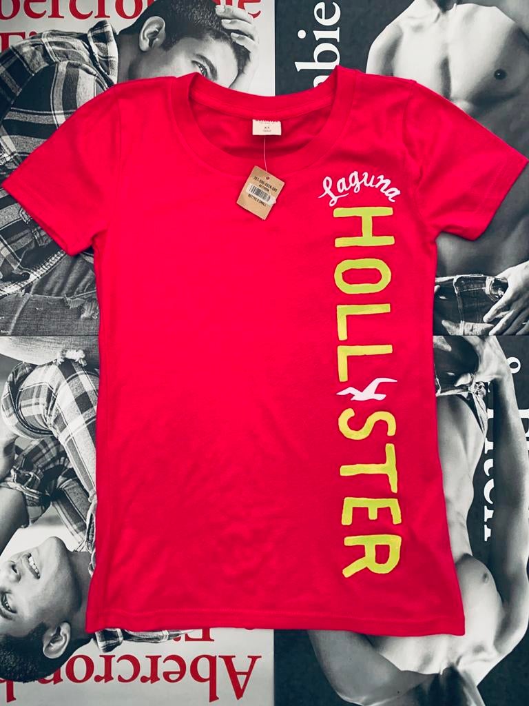 Hollister t-shirt, Verzenden, Nieuw, Korte mouw, Roze