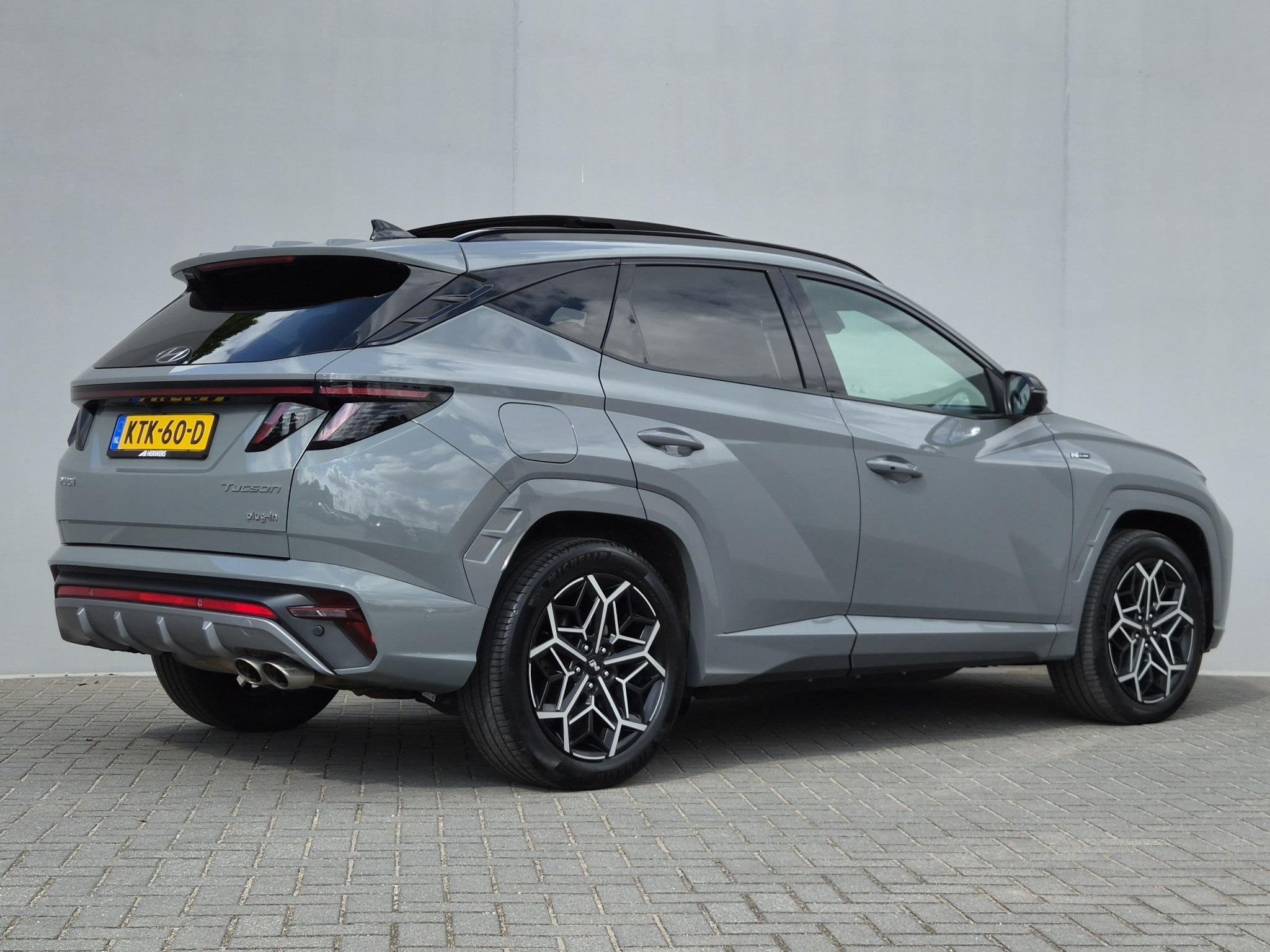 Hyundai Tucson 1.6 T-GDI PHEV N Line Sky 4WD / SOH 100% / Fa, Auto's, Automaat, 14 kWh, Gebruikt, Euro 6