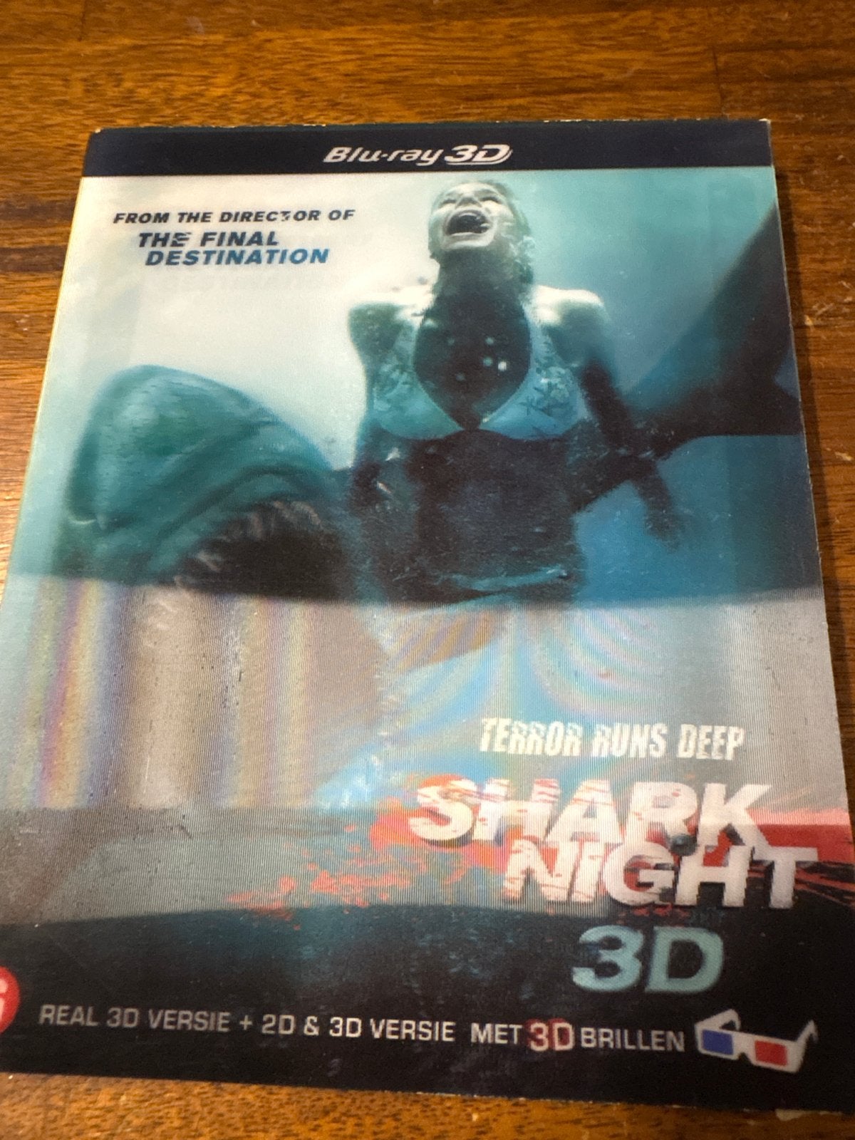 Shark Night 3D Blu-ray - Real 3D Versie + 2D & 3D, Horror, Engels, Vanaf 16 jaar, Film