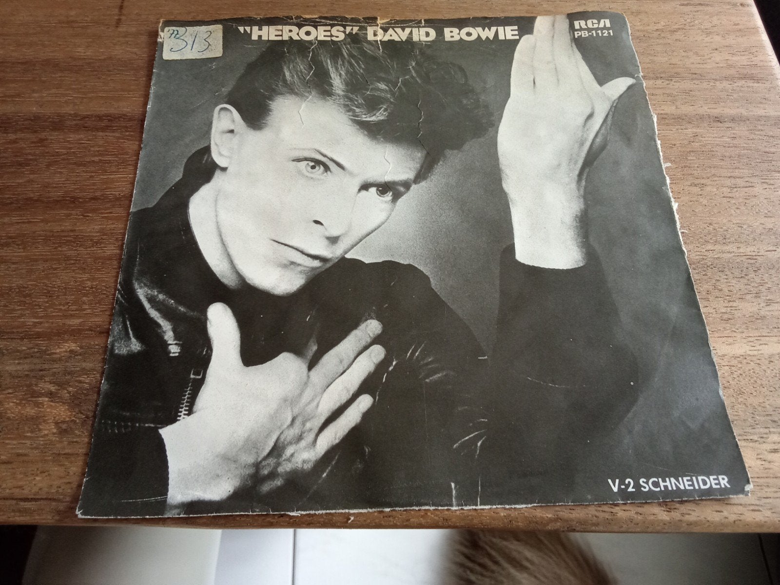 DAVID BOWIE V-2 SCHEIDER/HEROES PB 1121 ORGINEEL, Ophalen of Verzenden, Gebruikt, Pop, Single