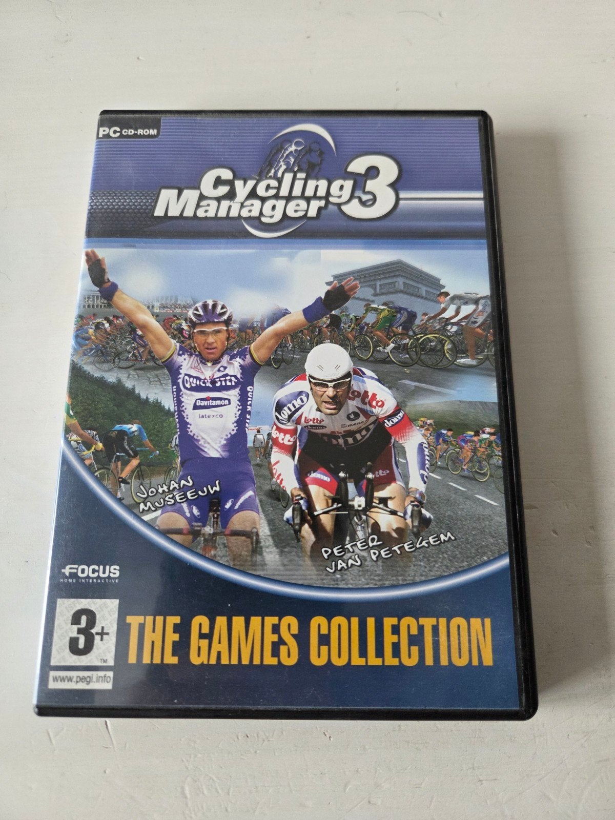 Cycling Manager 3 PC CD-ROM - The Games Collection, Gebruikt, 1 speler, Eén computer, Ophalen of Verzenden