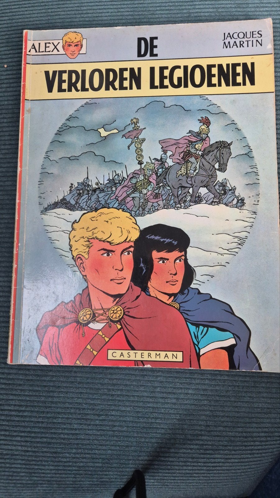 Alex - De Verloren Legioenen (Casterman 1969), Gelezen, Eén stripboek, Ophalen of Verzenden, Jacques Martin