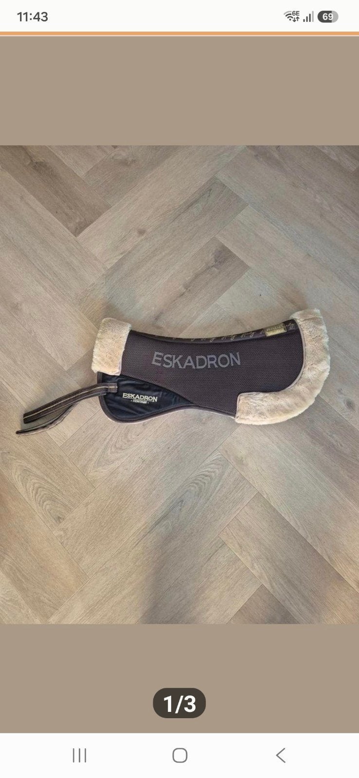 Eskadron bont onderlegger full, Ophalen of Verzenden