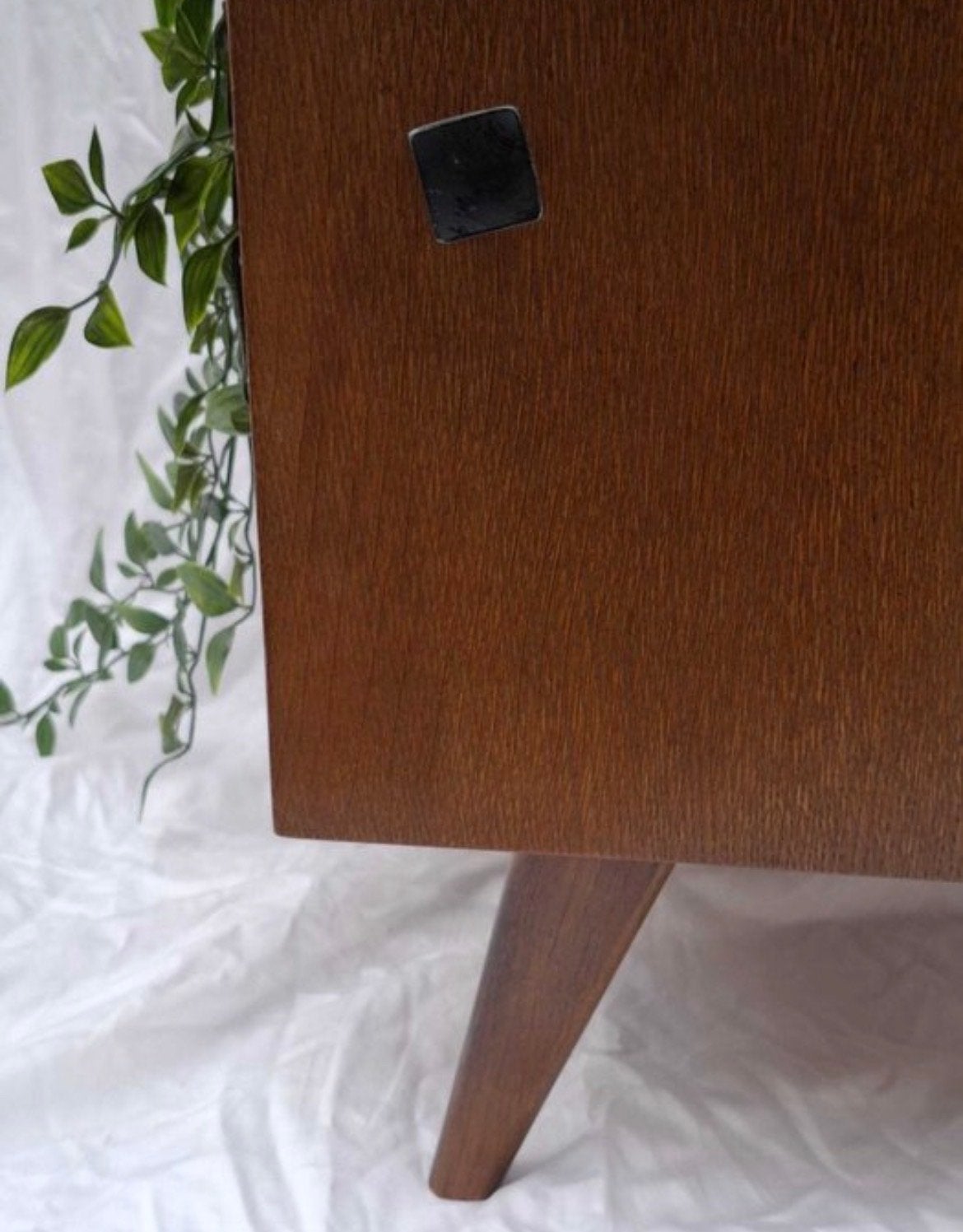 Mid-century modern, vintage nightstand side table, Ophalen