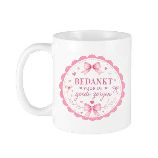 bedankje kraamhulp / origineel cadeau kraamverzorgster mok, The River House, Kraamcadeau, Info@theriverhouse.nl, Nieuw