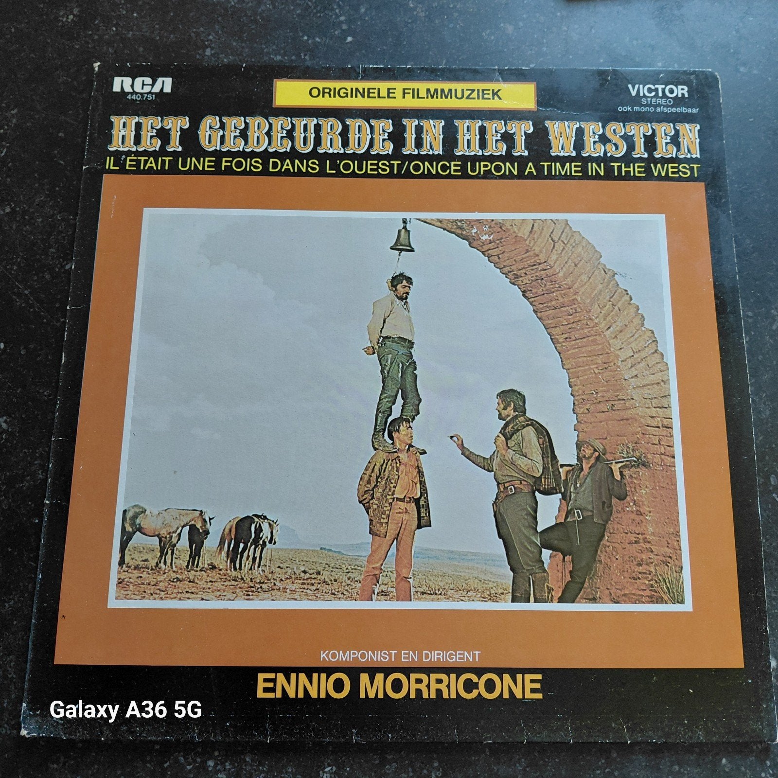 Ennio Morricone - Het Gebeurde In Het Westen LP, Cd's en Dvd's, LP, Film en Theater, Gebruikt, Ophalen of Verzenden