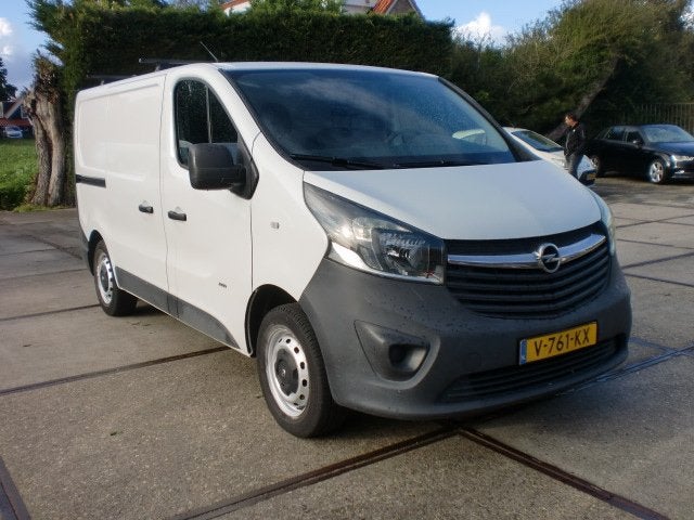 Opel Vivaro 1.6CDTI 2018 EU6 KM184 3PERS LEASE€142, Gebruikt, Euro 6, Wit, Origineel Nederlands