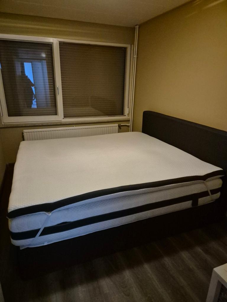 Felman bed 180/200, Ophalen, Tweepersoons, Hout, 180 cm