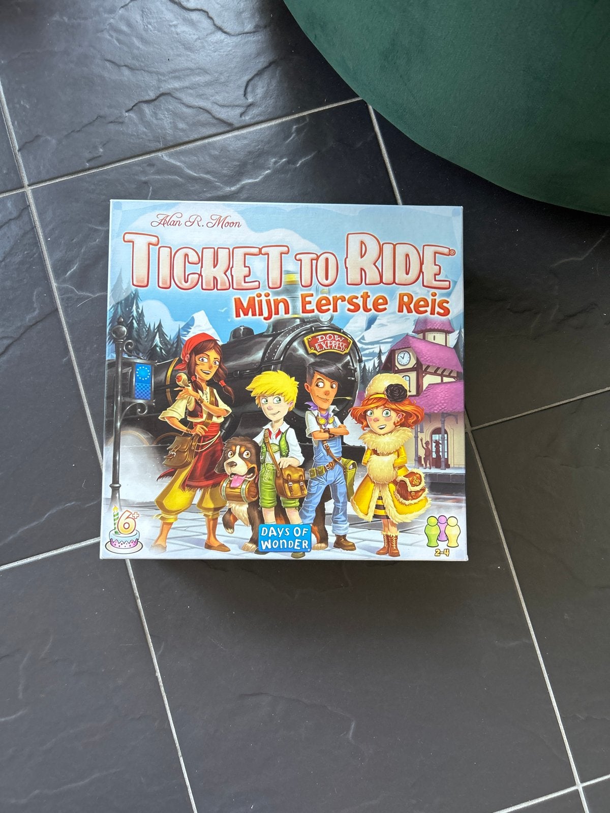 Ticket to Ride: Mijn Eerste Reis - Familiespel, Drie of vier spelers, Ophalen, Zo goed als nieuw