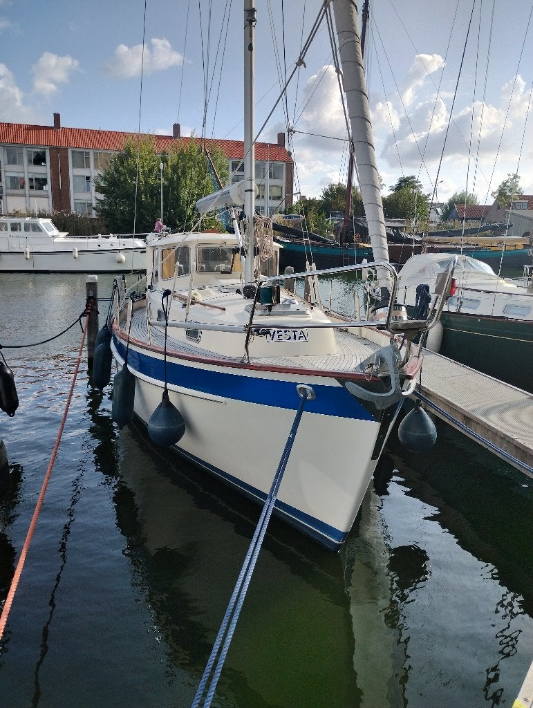 Hallberg Rassy 94 motorsailer, mooi gaaf  schip, Watersport en Boten, Ophalen, Gebruikt, 1.90 meter, Binnenboordmotor