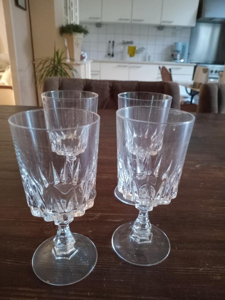 Geslepen portglazen, Ophalen of Verzenden, Zo goed als nieuw, Overige typen