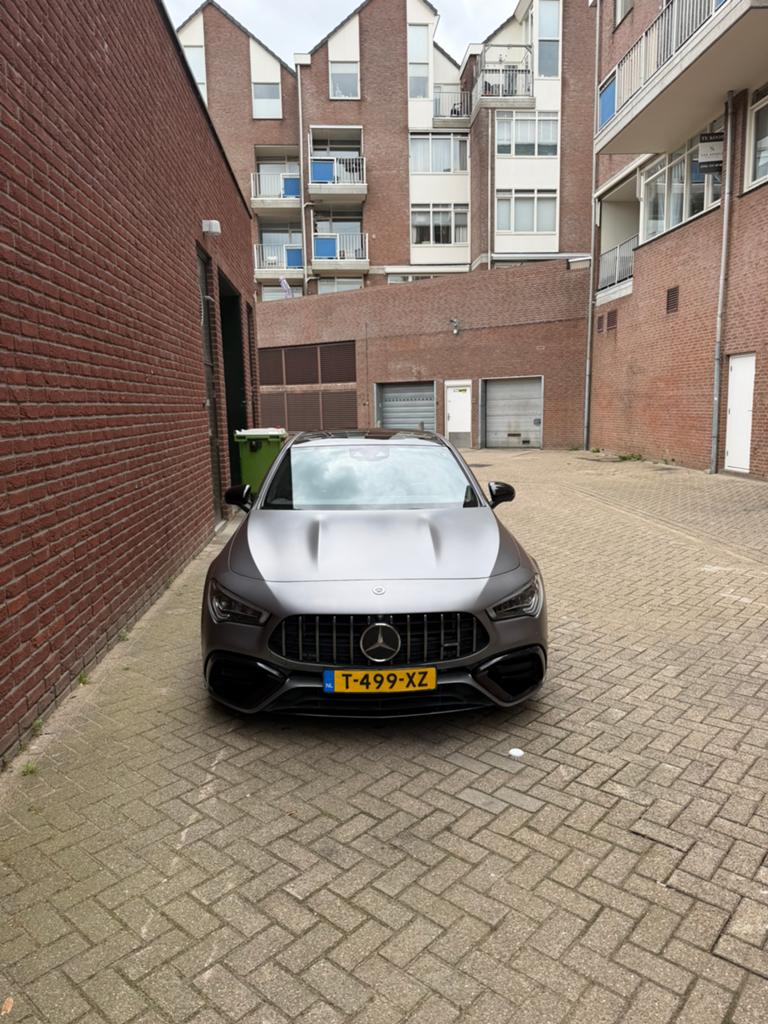 Mercedes CLA 45 S AMG 421pk 4MATIC+ Pano Weekprijs, Auto's, Mercedes-Benz, Automaat, CLA, 11 km/l, Vierwielaandrijving