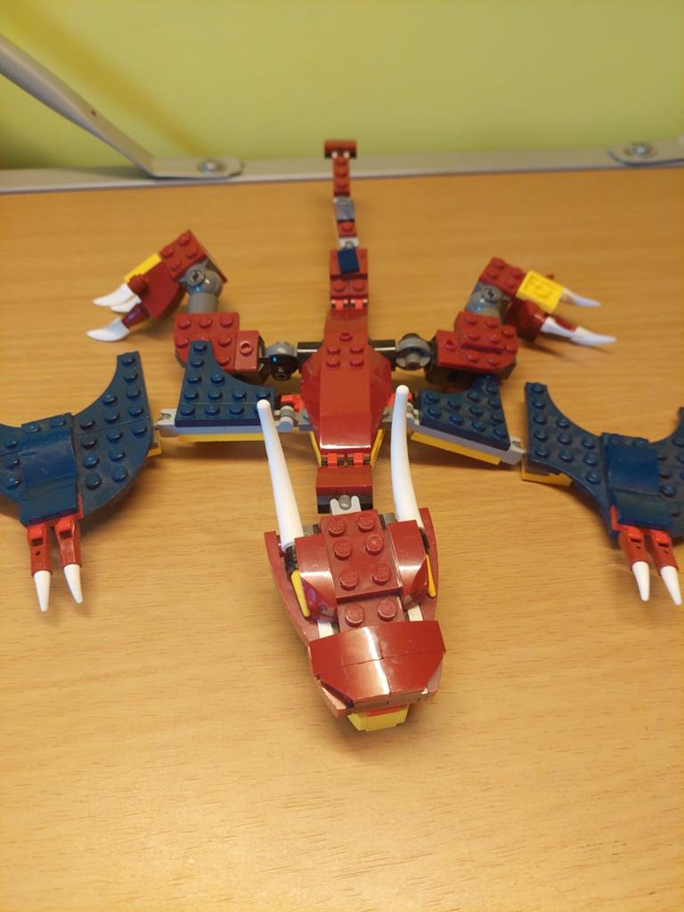 Lego Creator 3-in-1 Draak (compleet en in goede staat), Ophalen, Gebruikt, Lego, Compleet