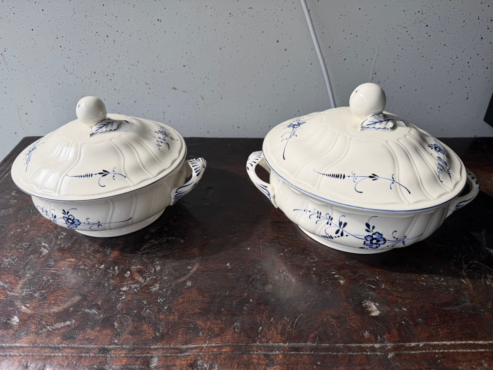 Villeroy & Boch Vieux Luxembourt dekschalen, Antiek en Kunst, Ophalen of Verzenden