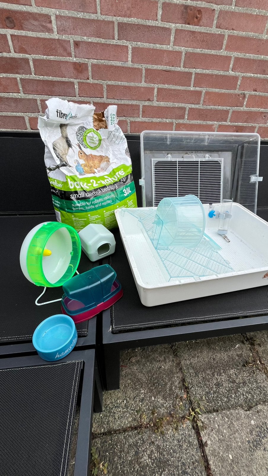 Hamsterkooi, Dieren en Toebehoren, Kooi, Gebruikt, Minder dan 75 cm, Hamster