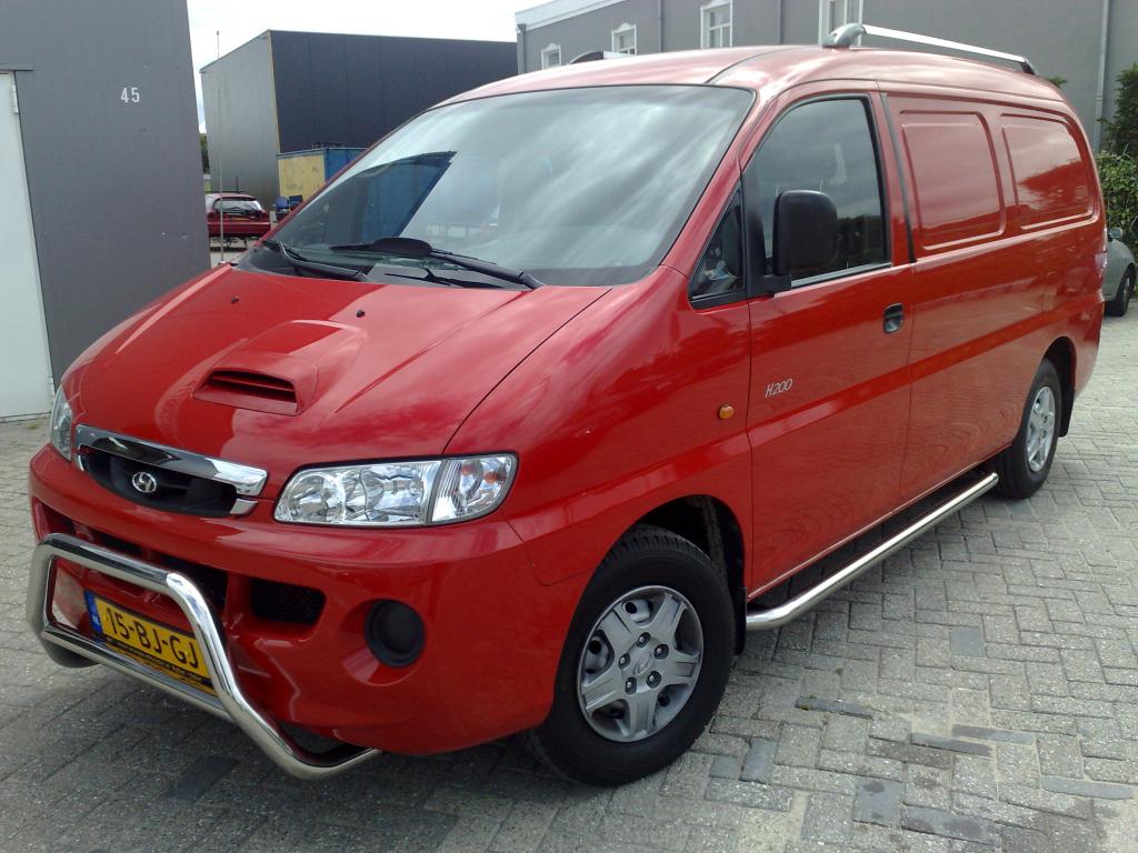 Hyundai H200 Pushbar zonder carterbescherming, Niet ingevuld, Niet ingevuld, Niet ingevuld