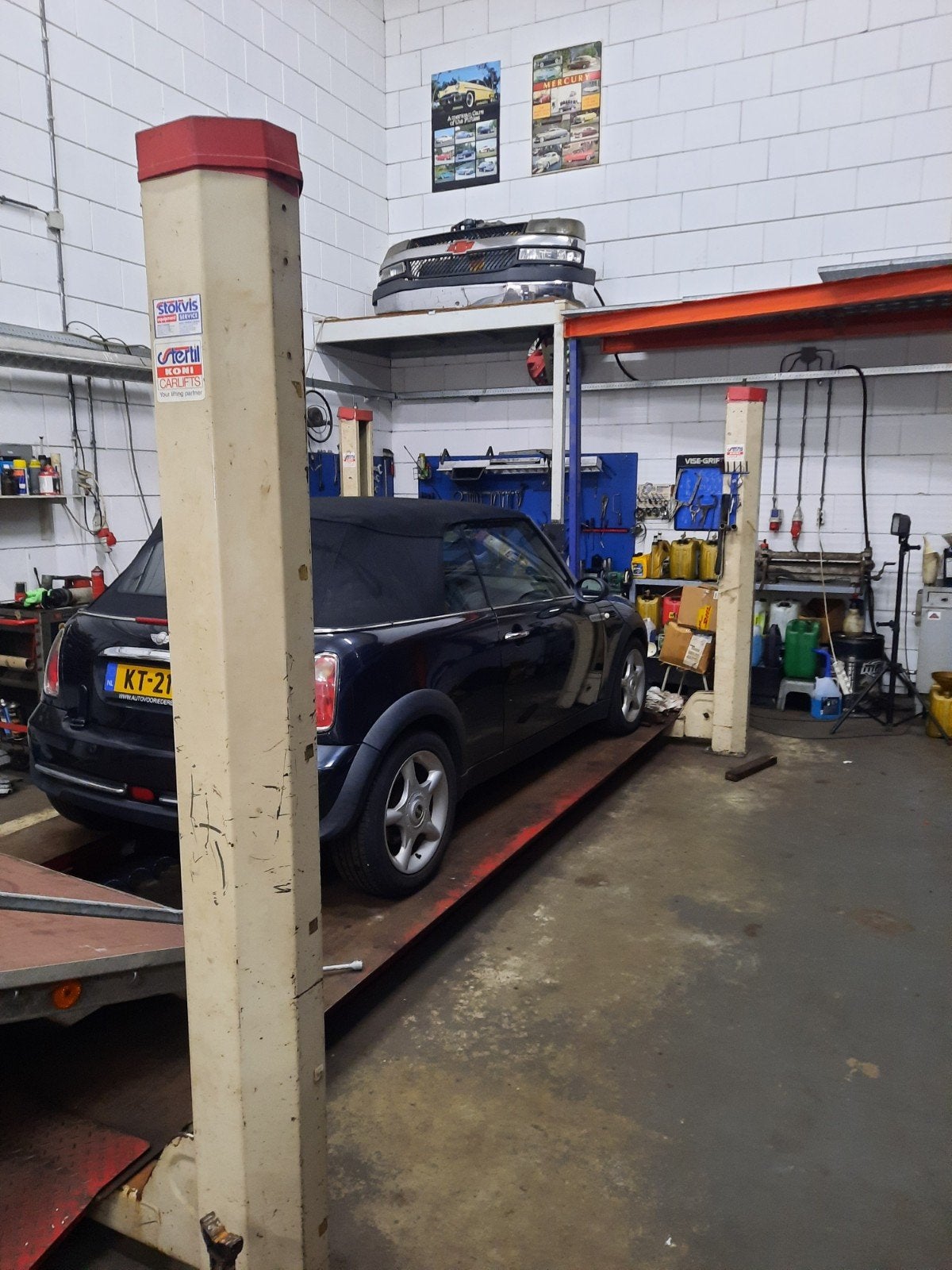 complete garage inventaris, Ophalen, Gebruikt