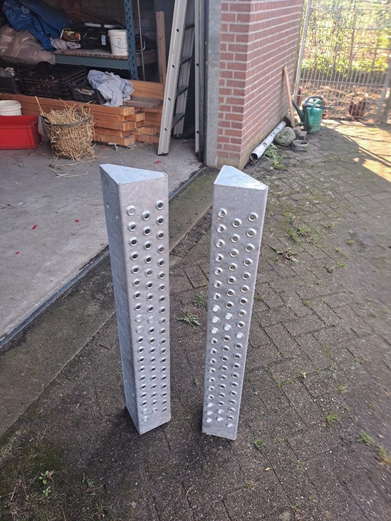 Traptreden metaal, Ophalen, Nieuw, Trap, Minder dan 2 meter
