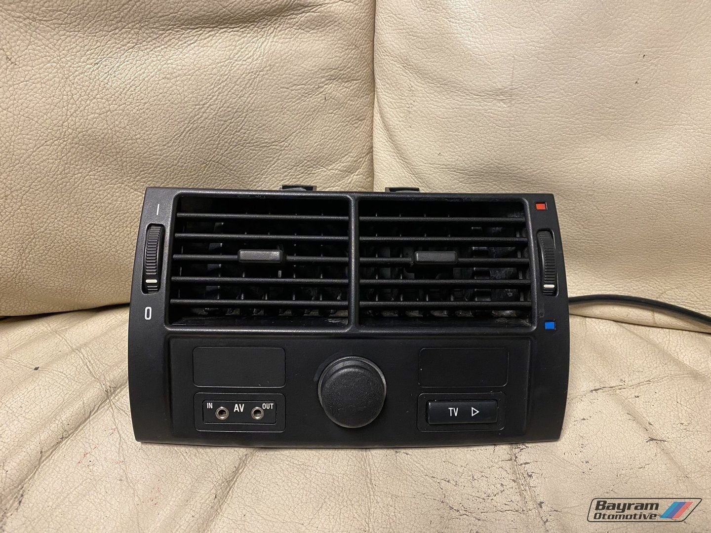 Bmw X5 luchtrooster achter middenconsole aux tv unit E53, Gebruikt, -, -, Ophalen of Verzenden