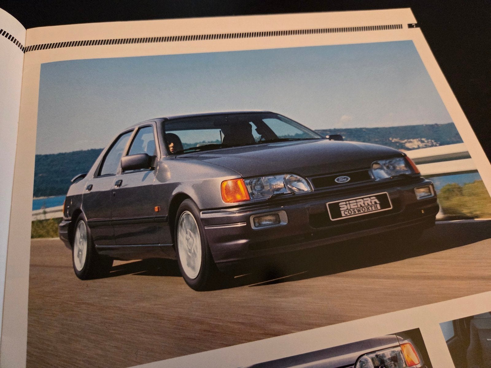 Brochure Ford Sierra Cosworth 1988, Ophalen of Verzenden, Zo goed als nieuw, Ford